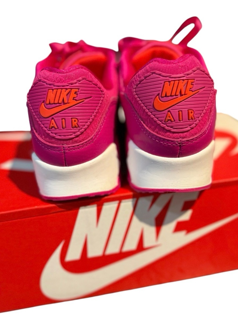 Nike Air Max Women's Pink Athletic Sneakers - Picture 5 of 6